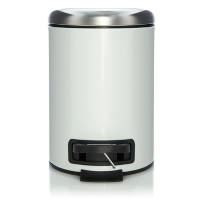 Home White Bin Home & Garden at ASDA