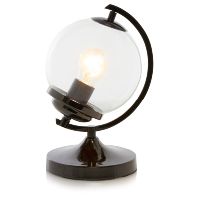 Home Glass Globe Lamp Home & Garden at ASDA