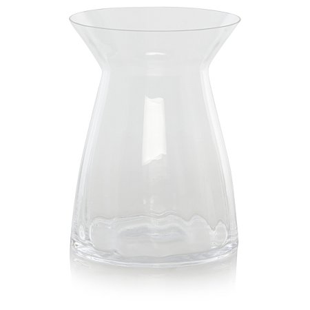 George Home Clear Peplum Vase | Vases & Artificial Flowers | George at ASDA
