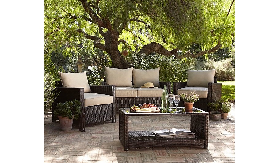 Jakarta 4 Piece Deluxe Sofa Set Home Garden George Jakarta 4 Piece Deluxe Sofa Set Home Garden George
