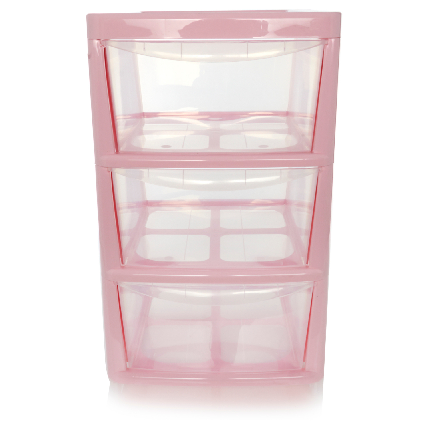 George Pink 3 Drawer Unit