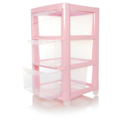 ASDA 3 Drawer Units Various Colours Home & Garden at ASDA