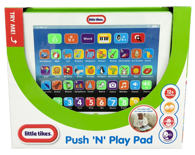 little tikes push and play mini pad