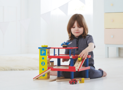 Home Wooden MultiStorey Garage Kids at ASDA