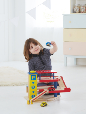 Home Wooden MultiStorey Garage Kids at ASDA