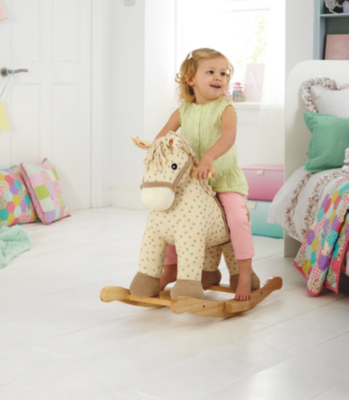 toy rocking horse with springs