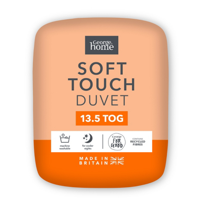 Soft Touch Microfibre Duvet - 13.5 Tog 