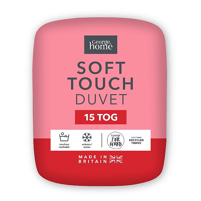 Winter Warm Soft Touch Duvet 15 Tog Home George