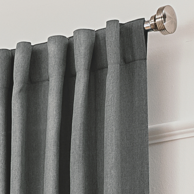 Home Charcoal Blackout Curtains Home & Garden at ASDA