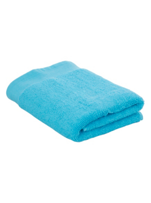 aqua blue towels