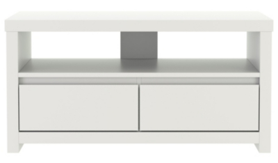 Home Leighton TV Unit White Home & Garden at ASDA