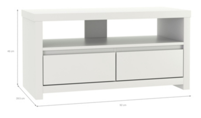 Home Leighton TV Unit White Home & Garden at ASDA