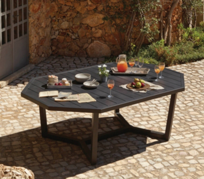 Haversham Classic 8 Person 220cm Dining Table Garden Furniture at ASDA