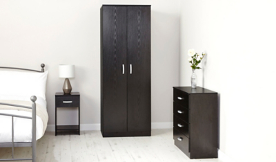 Marlow Bedroom Furniture Range - Black Ash Effect | Bedroom | George at ...