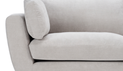 Home Glynn Large Sofa in Soft Linear Home & Garden at