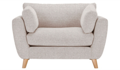 Home Glynn Love Seat in Woollen Blend Home & Garden ASDA Direct