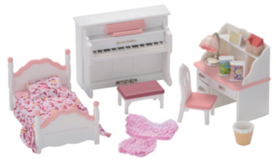 sylvanian families childrens bedroom furniture