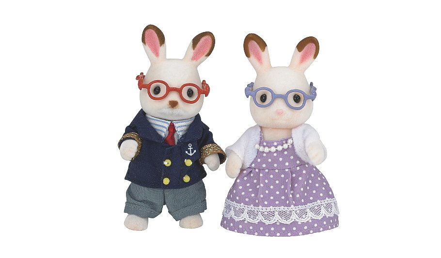 Sylvanian Families - Chocolate Rabbit Grandparents | Kids | George at ASDA