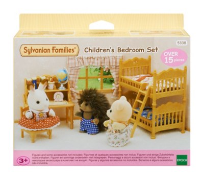 sylvanian families childrens bedroom furniture set