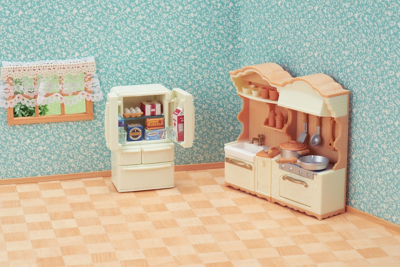 sylvanian kitchen set