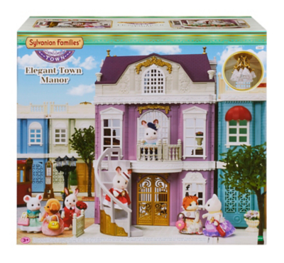 sylvanian families 3 storey house