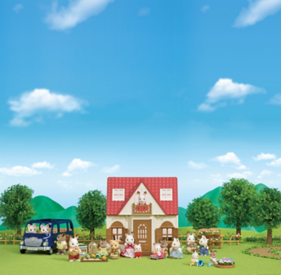 sylvanian families caravan asda