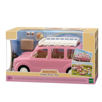 sylvanian families caravan asda