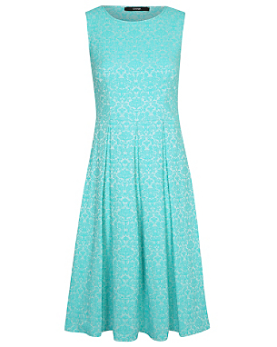 Floral Jacquard Fit and Flare Dress | Women | George at ASDA