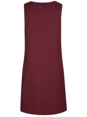 burgundy pinafore school