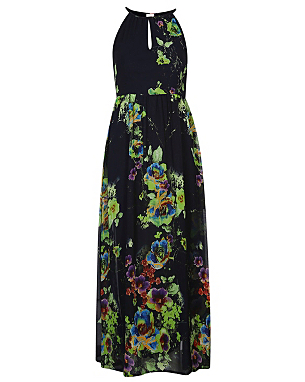 Voulez Vous Floral Print Keyhole Maxi Dress | Women | George at ASDA