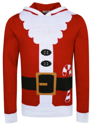 christmas hooded jumpers