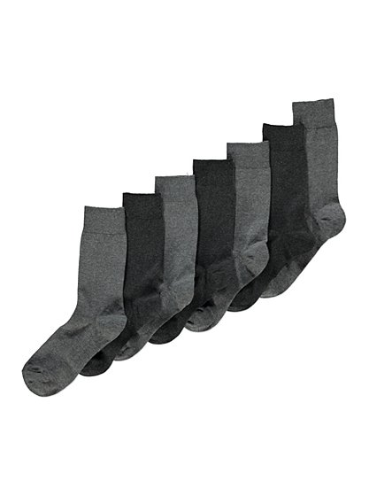 7 Pack Feel Fresh Socks | Men | George at ASDA