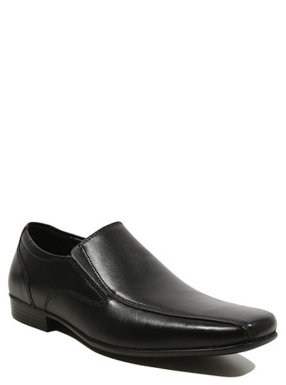 Leather Slip-on Formal Shoes | Men | George at ASDA