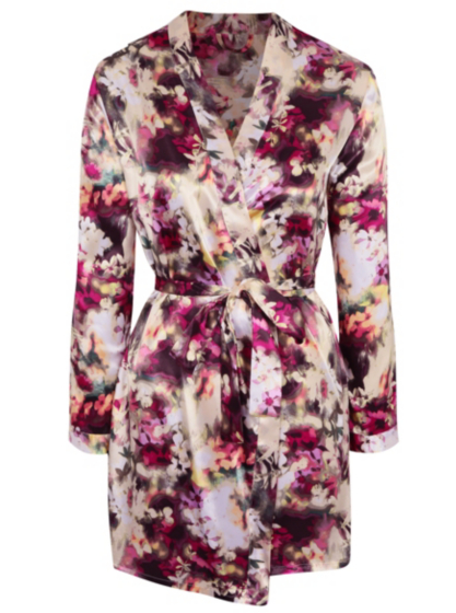 Satin Wrap Dressing Gown | Women | George at ASDA