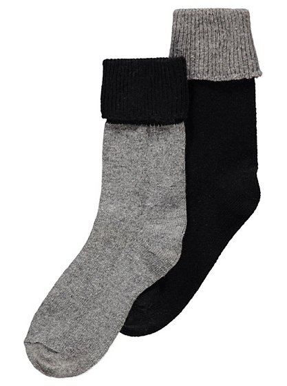 2 Pack Socks | Women | George at ASDA