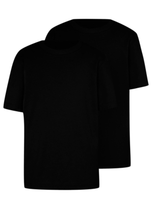 plain tshirt black