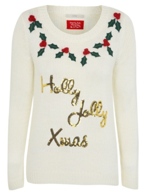 Holly Jolly Christmas Jumper | Women | George at ASDA