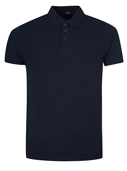 Pique Polo Shirt - Navy | Men | George