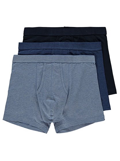 3 Pack A-Front Trunks | Men | George