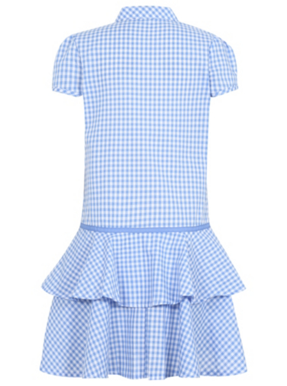Light Blue Gingham School Dress | School | George