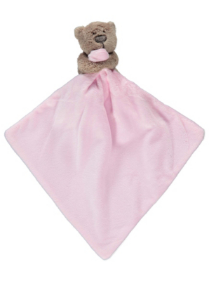 pink teddy comforter