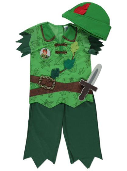 KIDS CHILDREN LIKE PETER PAN FANCYDRESS COSTUME OUTFIT: Amazon.co ...