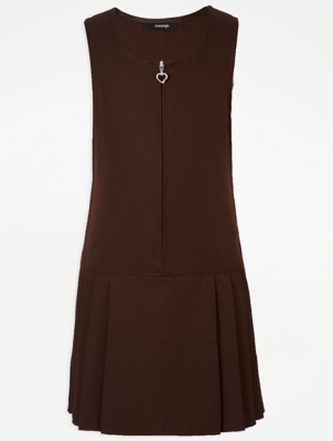 asda burgundy pinafore