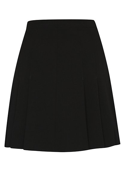 Girls Black School Pleated Skirt | School | George