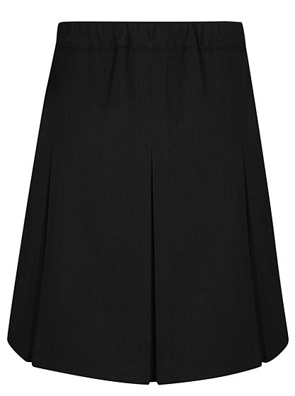 Girls School Pleated Skirt - Black | School | George