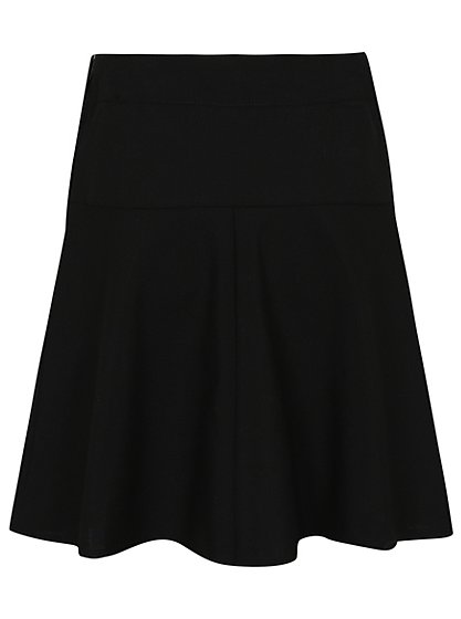 Girls School Embroidered Skirt – Black | School | George at ASDA