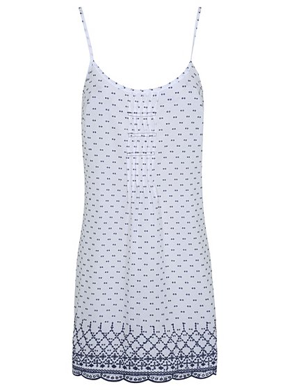 Embroidered Chemise Nightdress | Women | George at ASDA