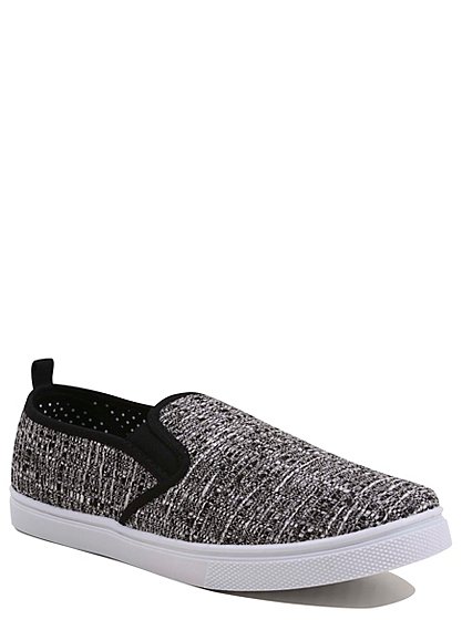 Boucle Texture Slip-on Shoes | Women | George at ASDA