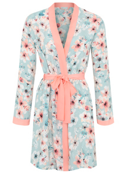 Print Chiffon Wrap Dressing Gown | Women | George at ASDA