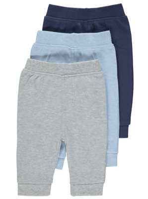 childrens navy jogging bottoms